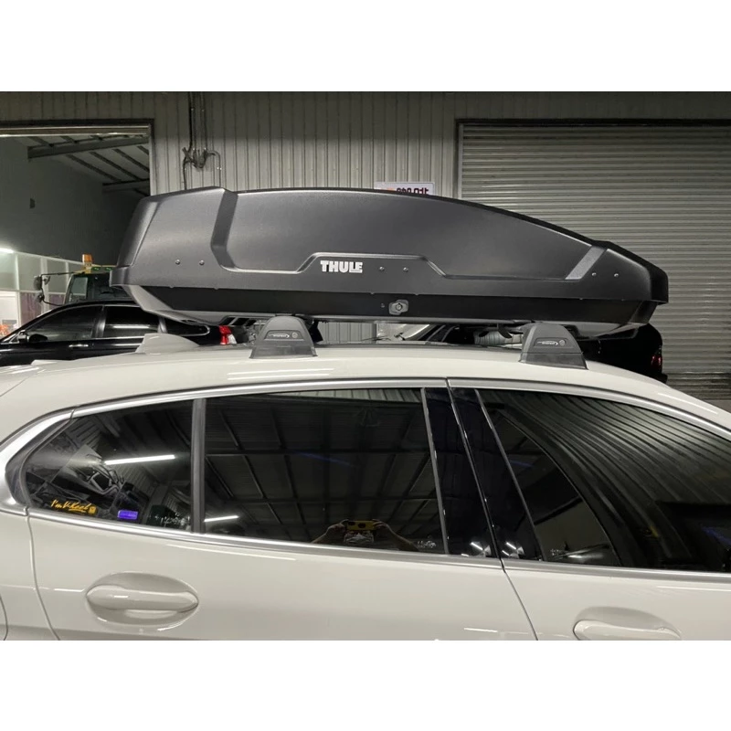 【綠色工場】THULE 都樂 FORCE XT M 400L 消光黑 車頂箱 行李箱 裝備箱 車頂置物箱 車頂漢堡
