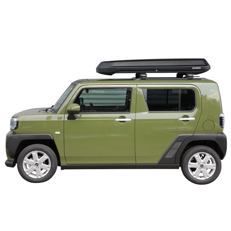 【綠色工場】 INNO BRM320 車頂箱 薄款 27cm 日本原裝 雙開快拆夾具 車頂置物箱 行李箱 裝備箱 露營