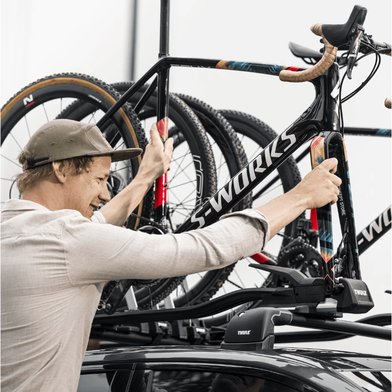 Thule TopRide 前叉固定式自行車架 【綠色工場】腳踏車架 車頂自行車架 攜車架 腳踏車固定架 568