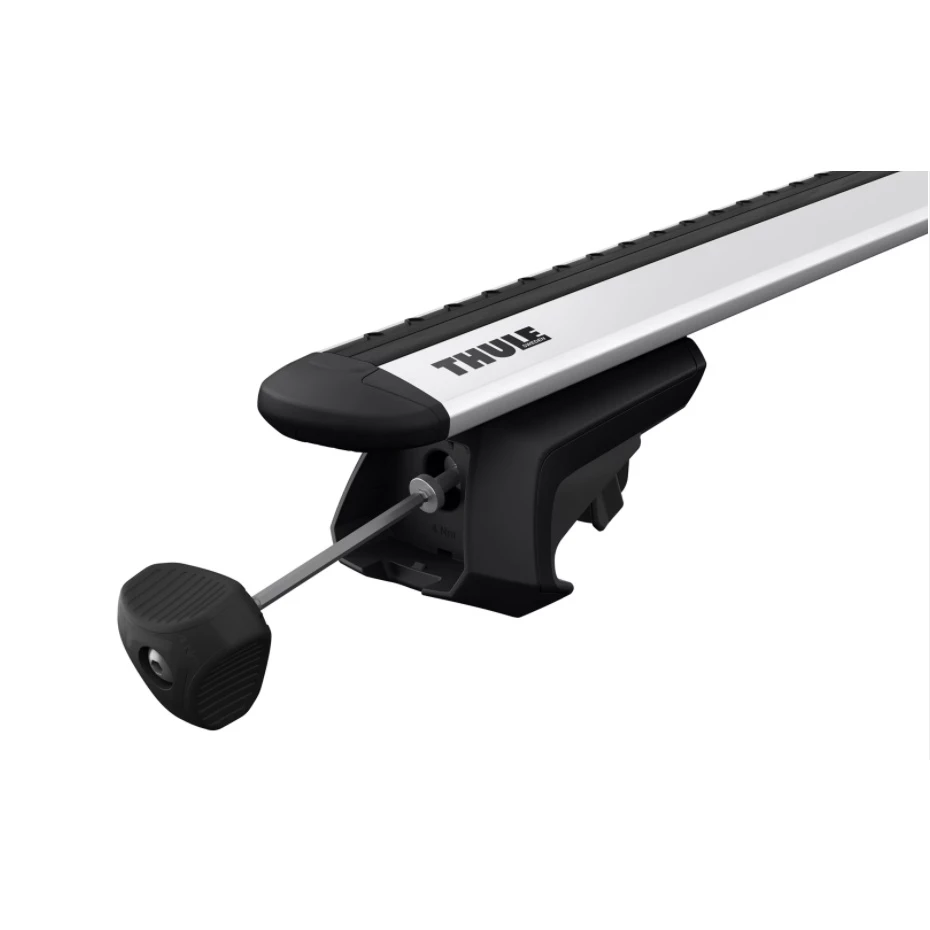 【綠色工場】THULE 瑞典都樂 Evo Raised Rail 7104 夾直桿式 車頂架 橫桿 車頂鋁合金橫桿 露營