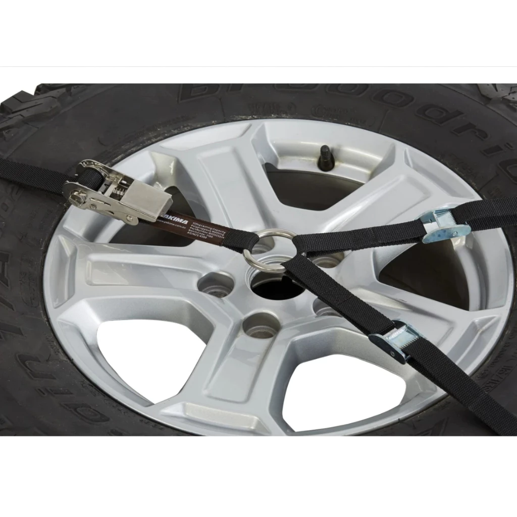 【綠色工場】YAKIMA 汽車備胎綁帶組件 LNL LockNLoad Spare Wheel Holder 輪胎固定繩
