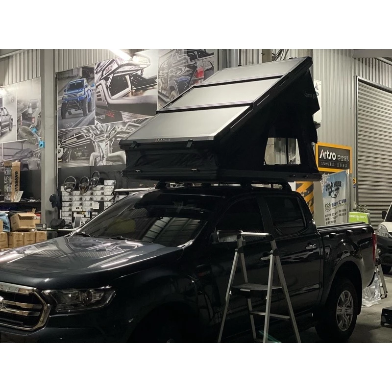 【綠色工場】全新升級款 Ecamper A+Type 鋁合金加州帳 硬殼車頂帳 三人帳 鋁合金車頂帳篷 黑膠 露營