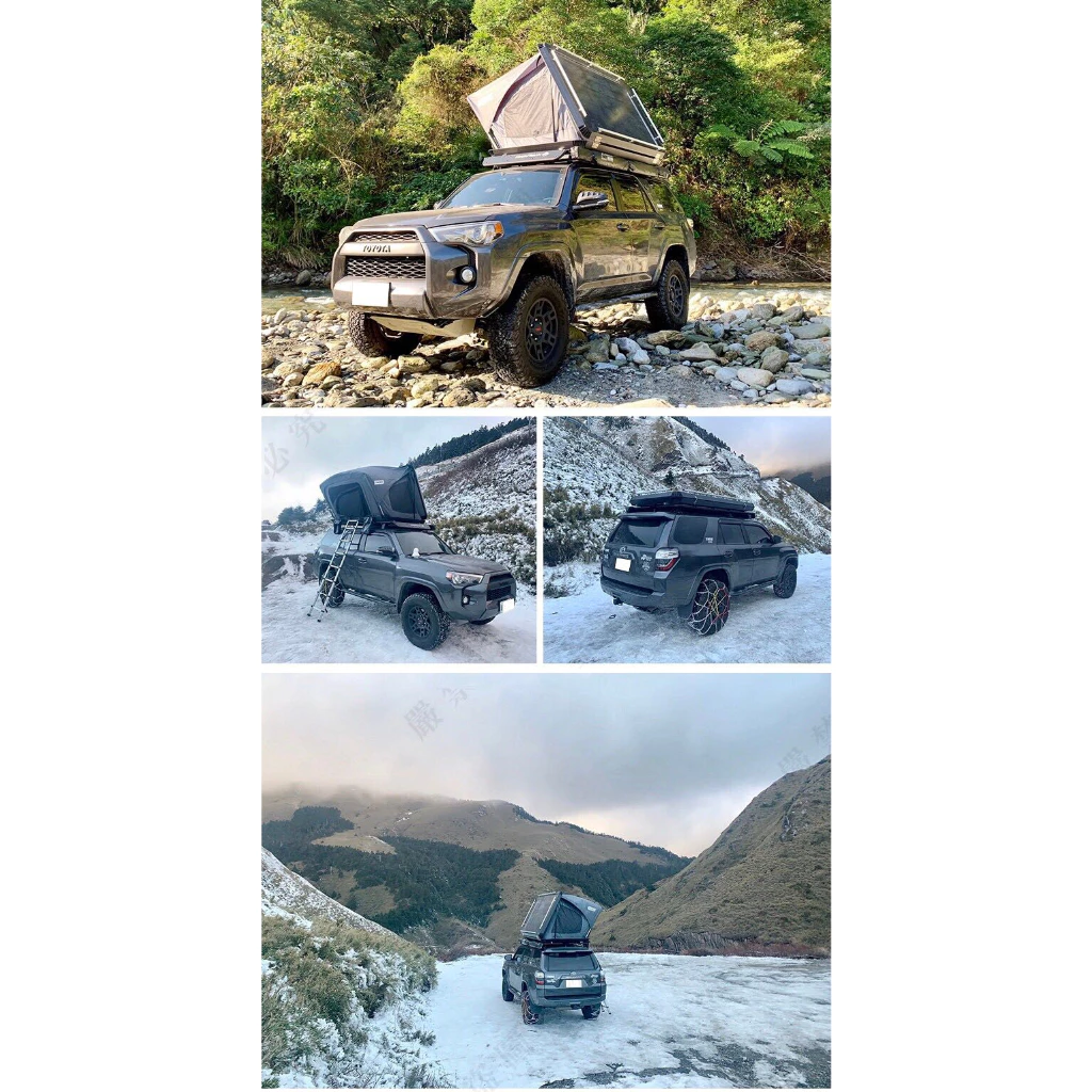 【綠色工場】TIMEBOX TB-03-L 旅行者 鋁合金硬頂車頂帳 車頂帳篷 三人帳 露營帳篷 野營 車泊