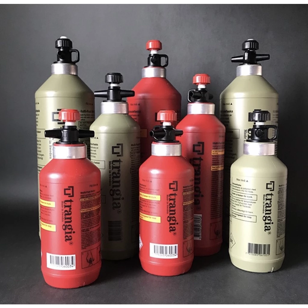 Trangia Fuel Bottle 燃料瓶 (經典紅) 【綠色工場】瑞典製 酒精瓶 油瓶 汽油瓶 煤油瓶