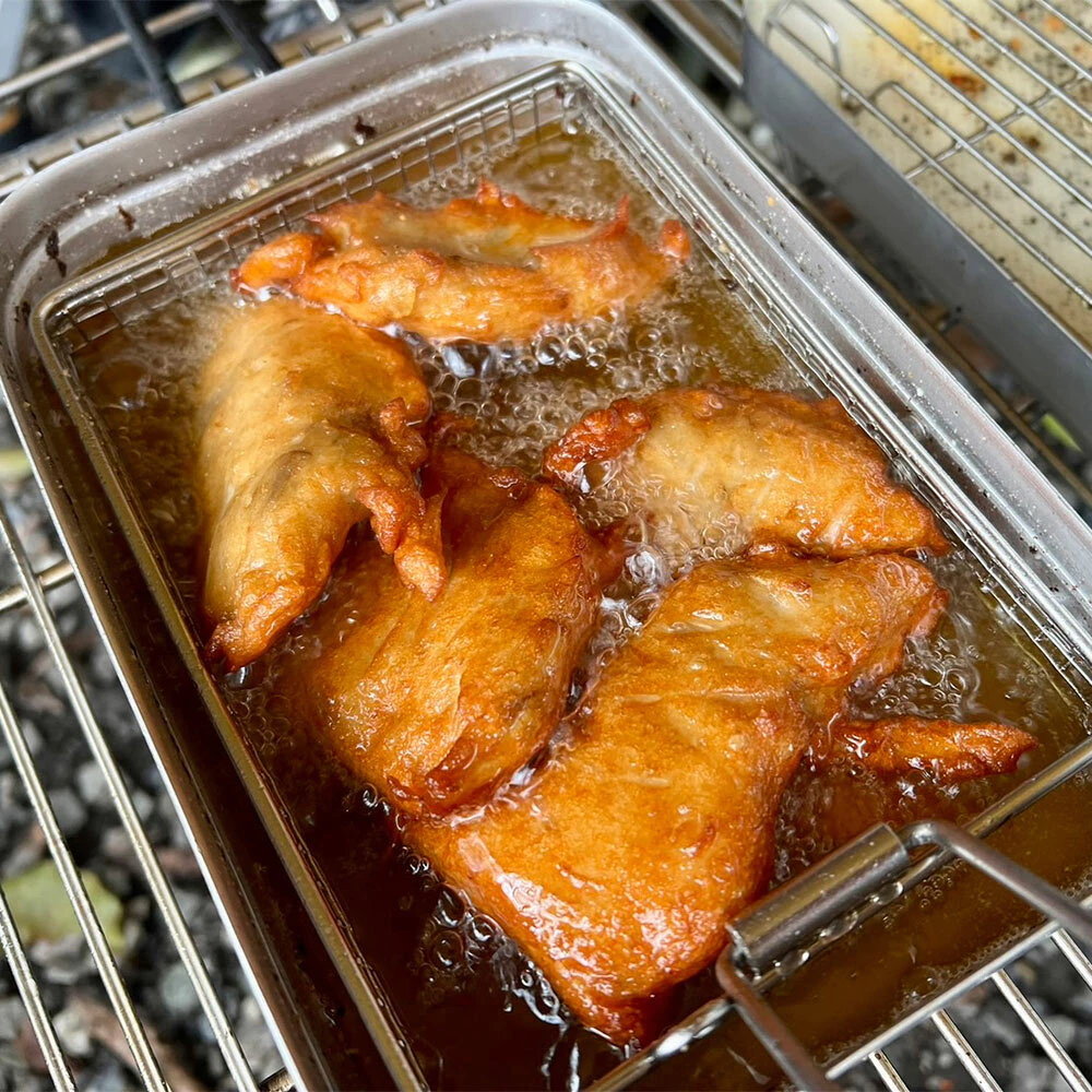 【綠色工場】CASA MADE 炸物神器(單入) 999913 台灣製 油炸鍋 炸物網 Trangia 煮飯神器專用