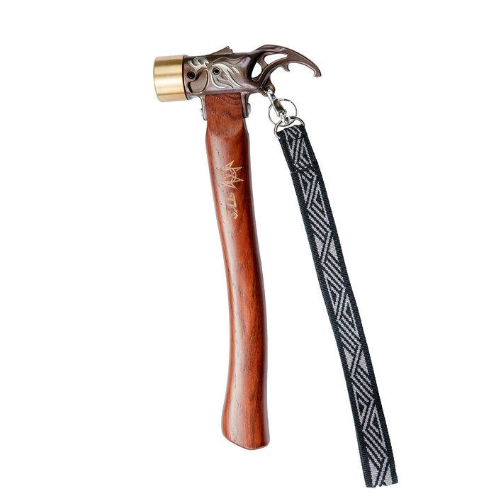 【綠色工場】TKS阿修羅營槌 青銅頭營錘-營鎚-鐵鎚 拔營釘器(TKS-EG03) 營槌 露營工具