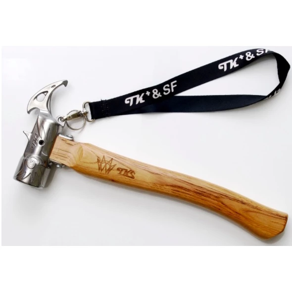 【綠色工場】TKS 暴力鷹鎚 第二代 營錘 營鎚 鐵鎚 拔營釘器 (TK-EG02) 營槌 露營工具