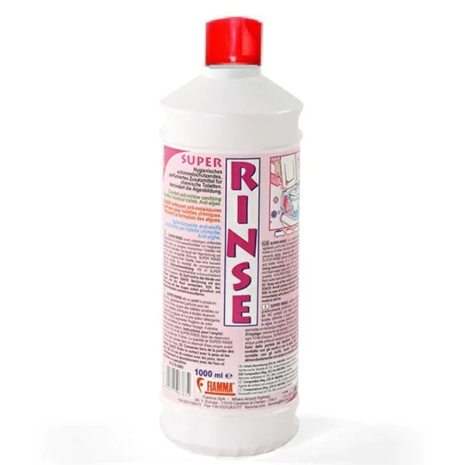 【綠色工場】FIAMMA RINSE 行動馬桶芳香潤滑抗菌劑 1000ml 芳香劑 粉瓶 義大利原裝 / 馬桶上層使用