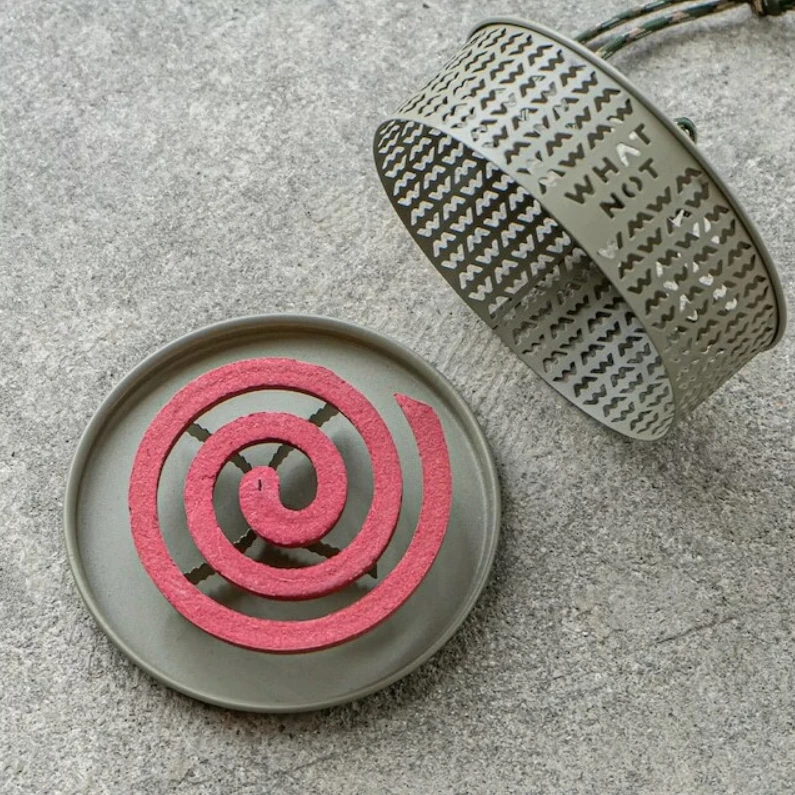 WHATNOT｜蚊香盒【綠色工場】MOSQUITO COIL HOLDER 薰香盒 蚊香盒 驅蚊 防蟲 蚊香 露營防蚊