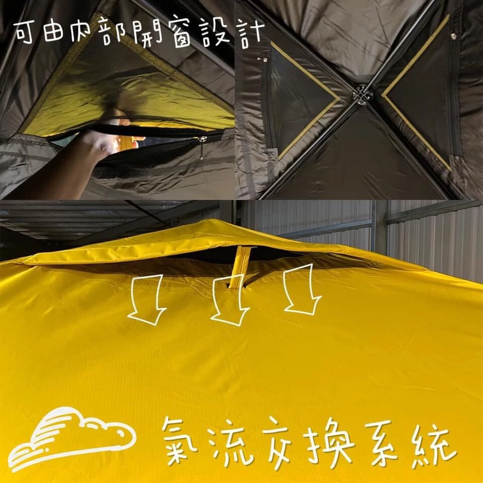 【綠色工場】 大黃蜂 綠巨人 黑膠客廳帳 露營帳 炊事帳 防疫篩檢帳 27秒帳 速搭帳 四季帳 黑膠帳