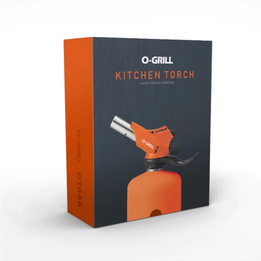 O-Grill 多功能瓦斯噴槍【綠色工場】GT-666E 高山瓦斯罐專用 火雞 打火機 賴打 防水電子點火 1300°C