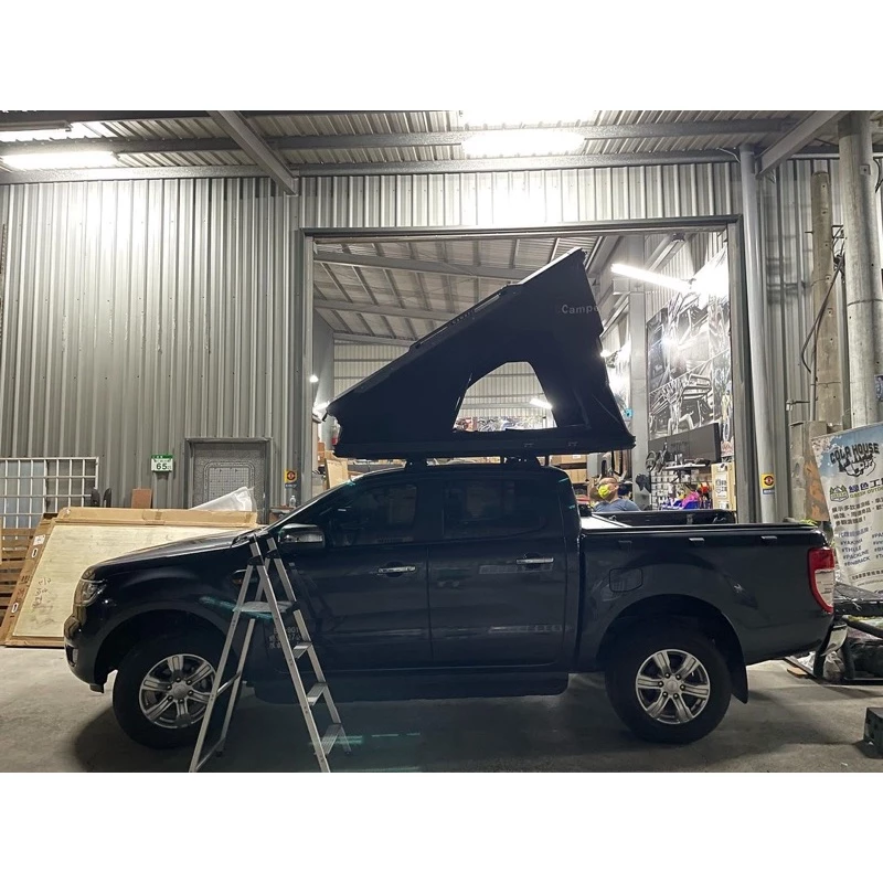 【綠色工場】全新升級款 Ecamper A+Type 鋁合金加州帳 硬殼車頂帳 三人帳 鋁合金車頂帳篷 黑膠 露營