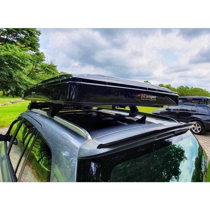 Ecamper 三代大型黑膠升級款ABS硬頂車頂帳【綠色工場】 車頂帳篷 車宿帳篷 硬殼車頂帳 鋁合金底板