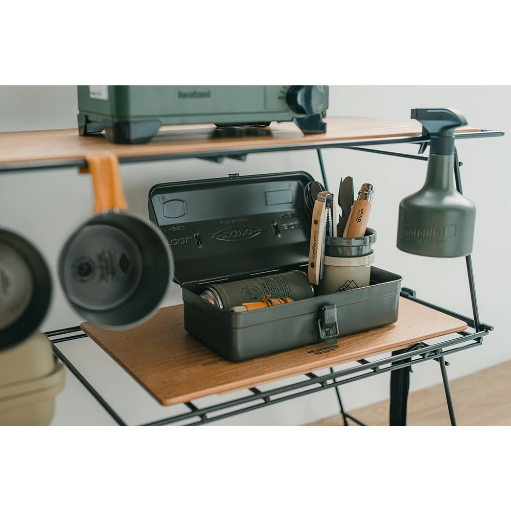 【綠色工場】日本製Filter017 x TOYO STEEL Tool Box Y-280日製層疊收納盒 小物鐵盒