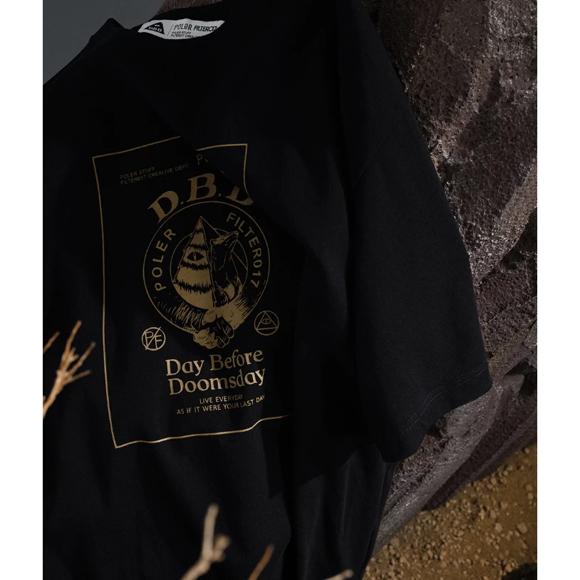 【綠色工場】Filter017® X POLeR® D.B.D Logo Tee 主視覺圖像短Tee 戶外風格服飾 上衣