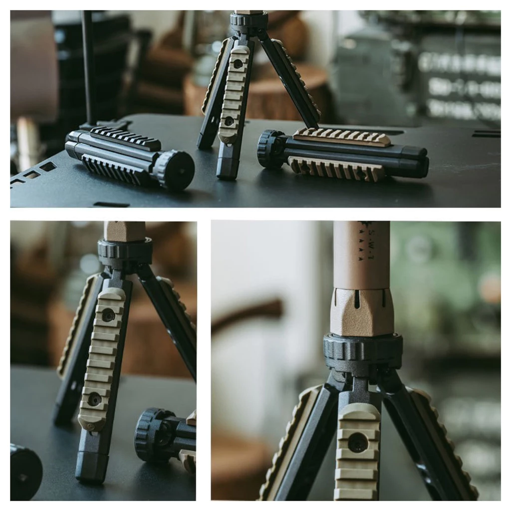 【綠色工場】swante 戰術三腳燈架 軍風燈架 1/4螺絲可使用 戰術三腳架 軍綠/狼棕/黑 goalzero ML4