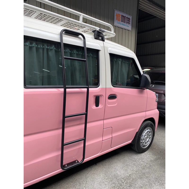 【綠色工場】菱利 A180 veryca 專用左右門助爬梯 車邊側梯 廂型車改裝 貨架樓梯 爬梯