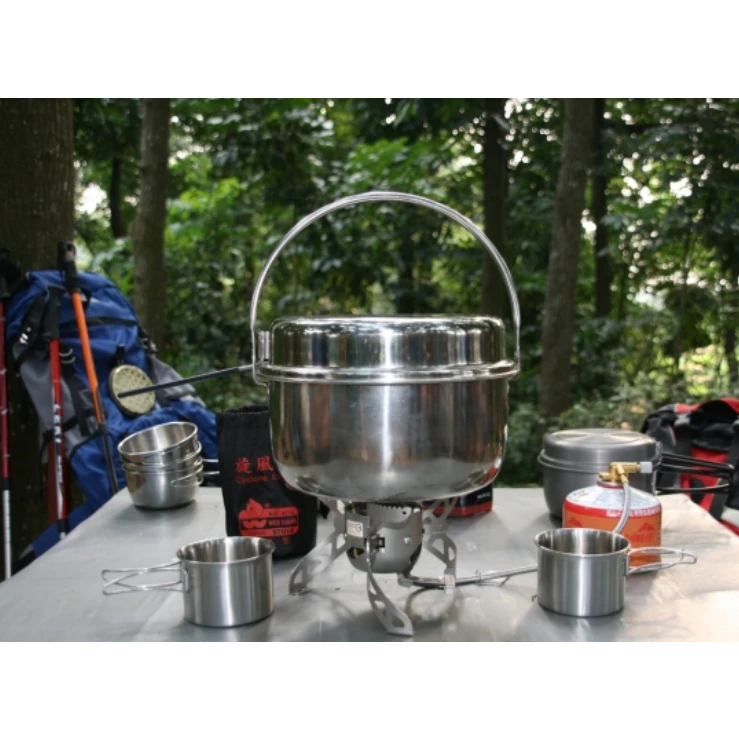 文樑 旋風爐 Cyclone Stove【綠色工場】登山爐 高山爐 瓦斯爐 蜘蛛爐 台灣專利 4.8Kw超強火力
