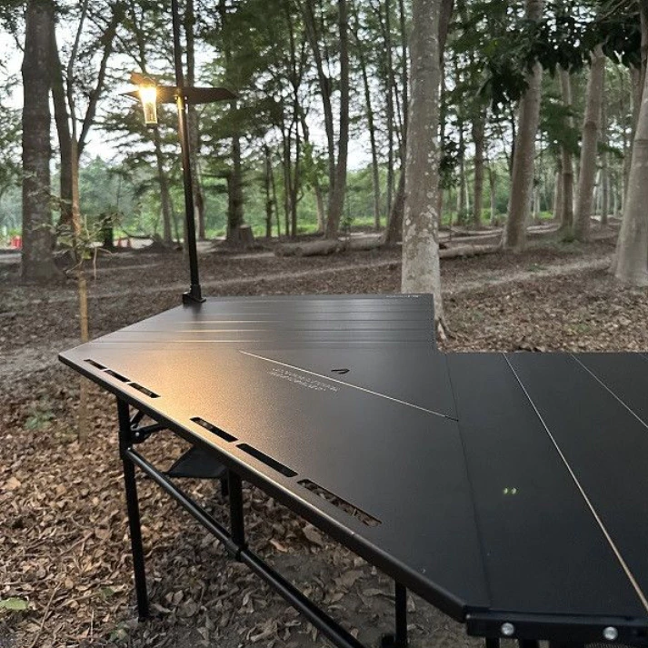 JG outdoor 鋁合金折疊收納桌 L型套組【綠色工場】鋁合金桌 蛋捲桌 露營桌 摺疊桌 收納桌 台灣製精品