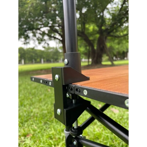 JG Outdoor 配件組 【綠色工場】桌面吊物架 吊物掛燈組 桌面伸縮吊燈架 層板組 掛物架 桌邊架 露營燈架