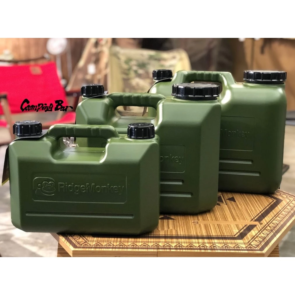 【綠色工場】CampingBar 風格選物〡RidgeMonkey 儲水桶/水桶 十五公升 水壺 水箱 軍綠色 軍風露營