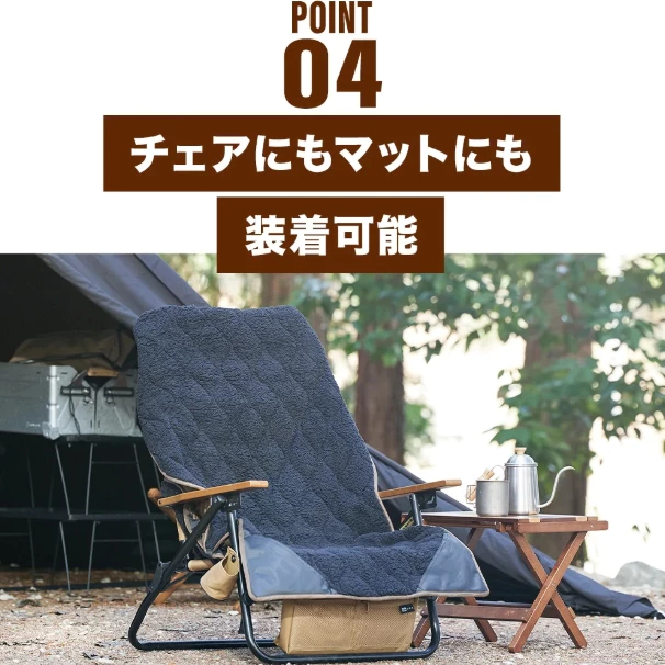WAQ 『加大版』雙面五層結構毯【綠色工場】保暖毯 睡毯 露營毯 披肩毯 毛毛毯 行軍床毯 車宿毯 總代理公司貨 收納袋