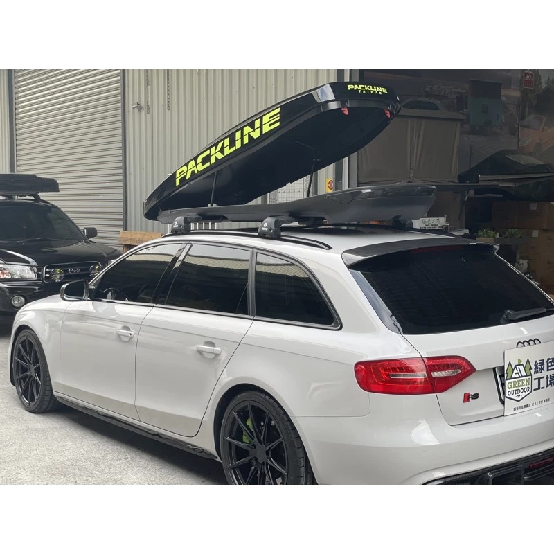 PACKLINE NX 215 【綠色工場】車頂箱 450L 烤漆亮黑 裝備箱 行李箱 車頂置物箱 露營 車宿 車泊