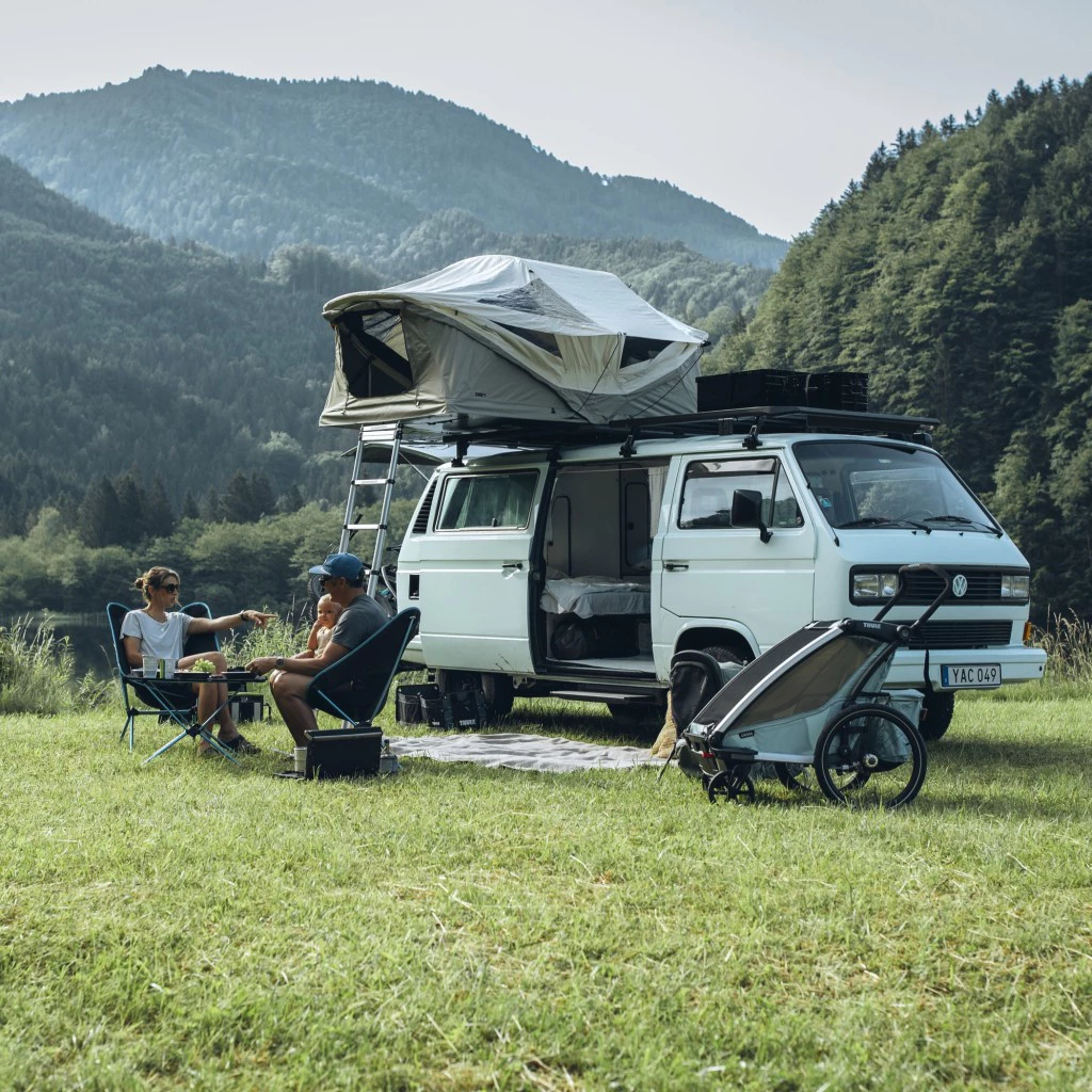 Thule Caprock 車頂平台 【綠色工場】置物籃 車頂盤 載重型平台 車頂架 露營置物 汽車精品 重型平台