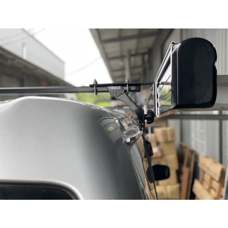 TIMEBOX 黑化版手搖車邊帳【綠色工場】TB-06-2520 搖桿式 手搖車邊帳篷 車邊天幕 客廳帳 天幕帳
