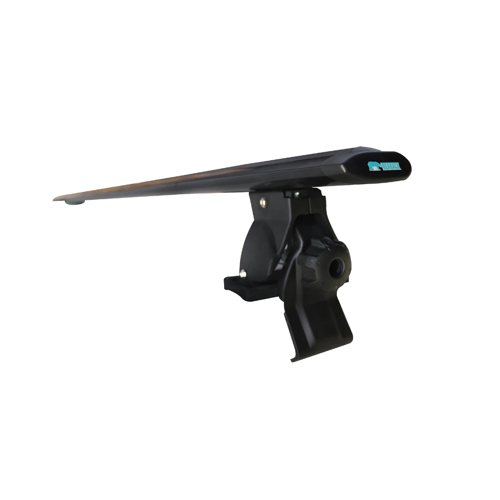 【綠色工場】Bearack 熊牌 CB-1020 125cm 勾片式低風阻桿(黑) 車頂架 橫桿 車頂箱 行李架 台灣製