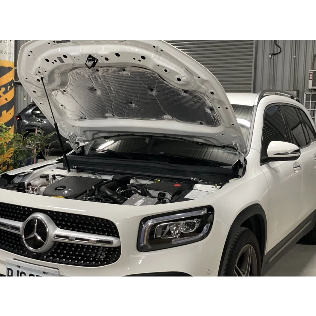 【綠色工場】Mercedes-Benz 賓士 GLB 引擎室鋁箔隔熱、阻燃隔音棉、吸音棉、隔熱棉 汽車精品 汽車零件