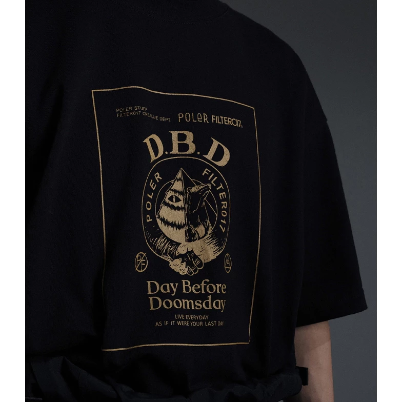 【綠色工場】Filter017® X POLeR® D.B.D Logo Tee 主視覺圖像短Tee 戶外風格服飾 上衣