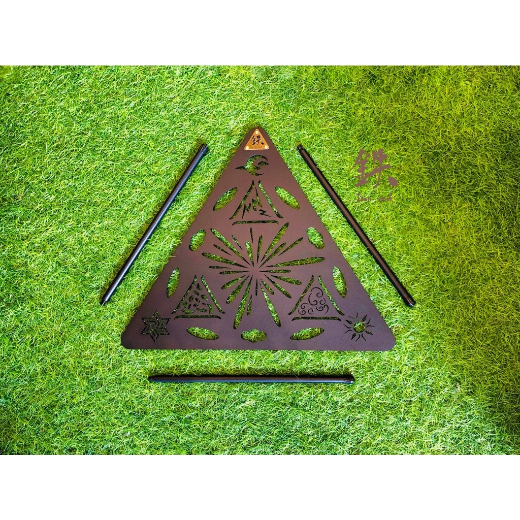 【綠色工場】?新品上市? 鉄 iron work • 三角派 鐵件 鑄鐵 鍛鐵 露營鐵器 鑄鐵風格 鐵桌 鑄鐵桌 鍛鐵桌