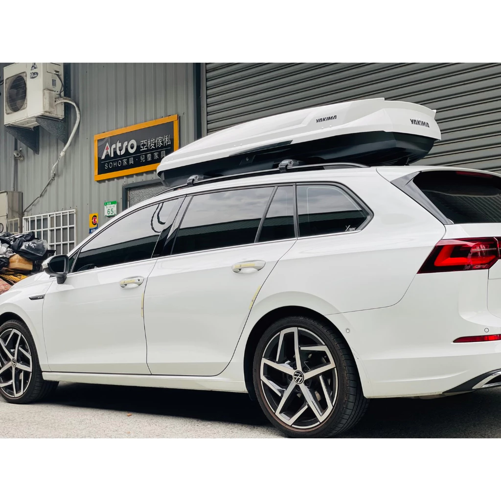 【綠色工場】Yakima SkyTour 310L 車頂箱 雙開外拆夾具歐洲原裝進口 車頂置物箱 行李箱 裝備箱
