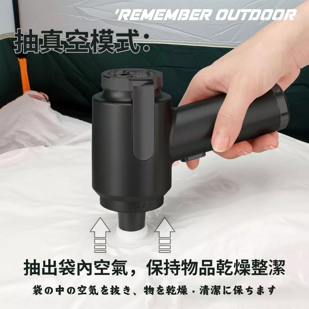 樂活不露 雷神 3-in-1 吸塵器【綠色工場】充電式無線吸塵器 吸塵套件 露營吸塵 車內吸塵清潔