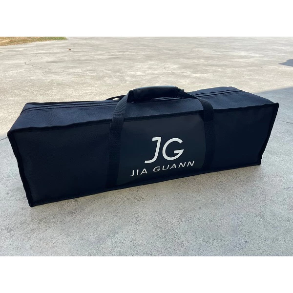 JG outdoor AL2鋁合金折疊收納桌【綠色工場】 小方形款 附收納袋 蛋捲桌 雙層鋁合金桌 露營桌 台灣製