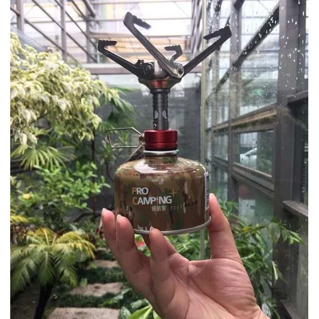 Pro Kamping 領航家迷彩高山瓦斯罐 【綠色工場】高山罐 瓦斯罐 登山爐 蜘蛛爐 旋風爐 露營野炊 烹飪 登山