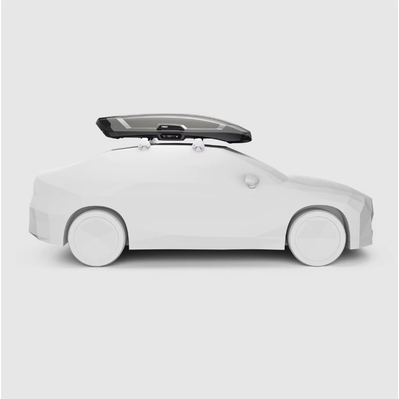 【綠色工場】THULE Vector M 360L 鈦色/亮黑雙開 車頂箱 行李箱 裝備箱 車頂書包 車頂漢堡