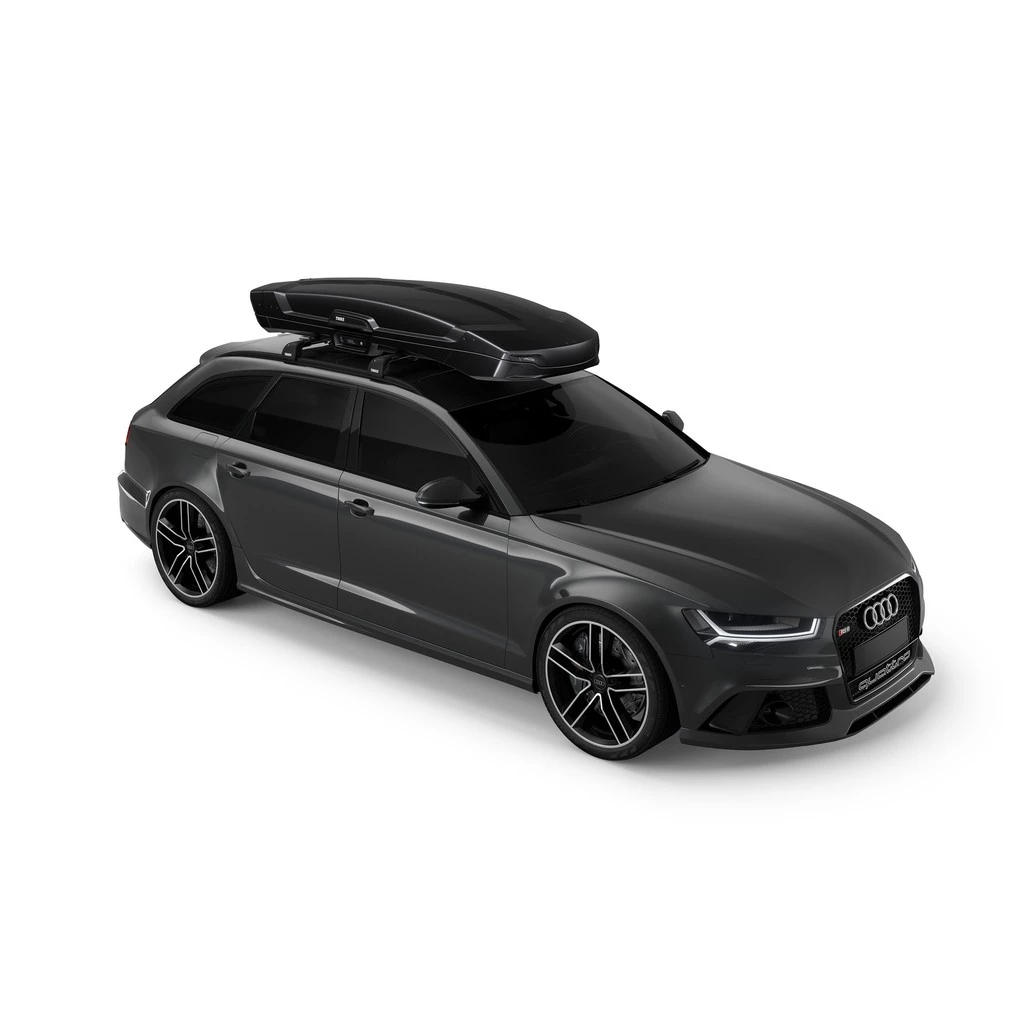 【綠色工場】Thule Vector Alpine 380L 鈦色/亮黑雙開 車頂箱 行李箱 裝備箱 車頂書包 車頂漢堡