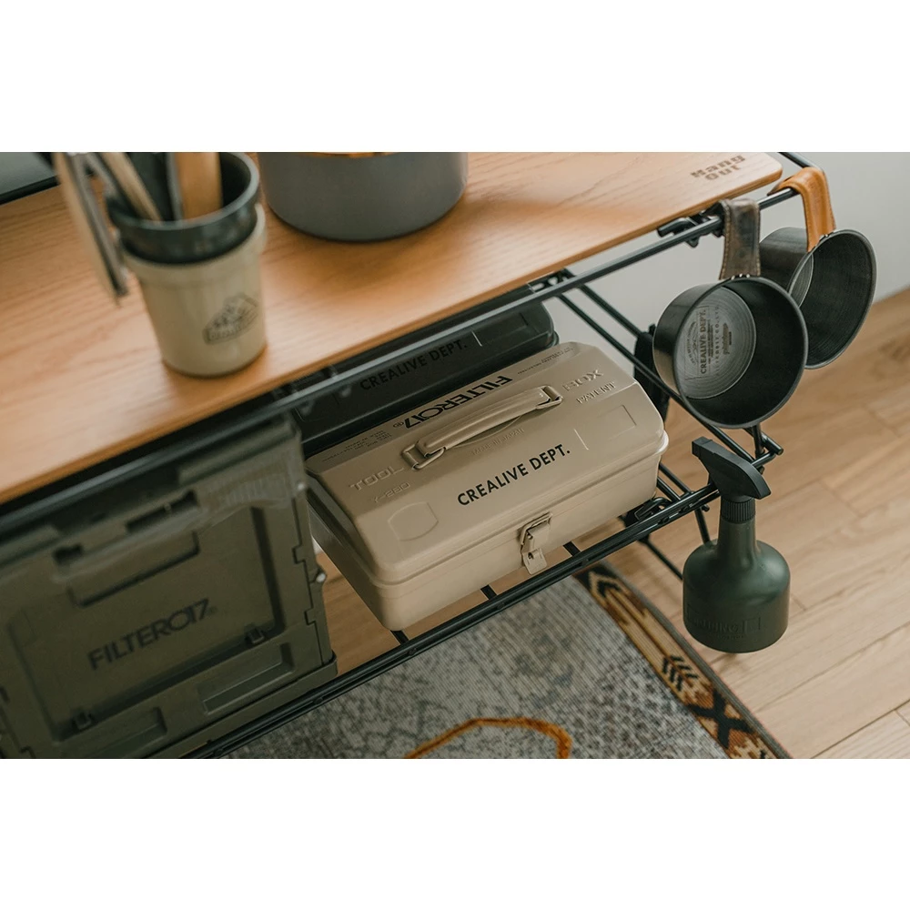【綠色工場】日本製Filter017 x TOYO STEEL Tool Box Y-280日製層疊收納盒 小物鐵盒