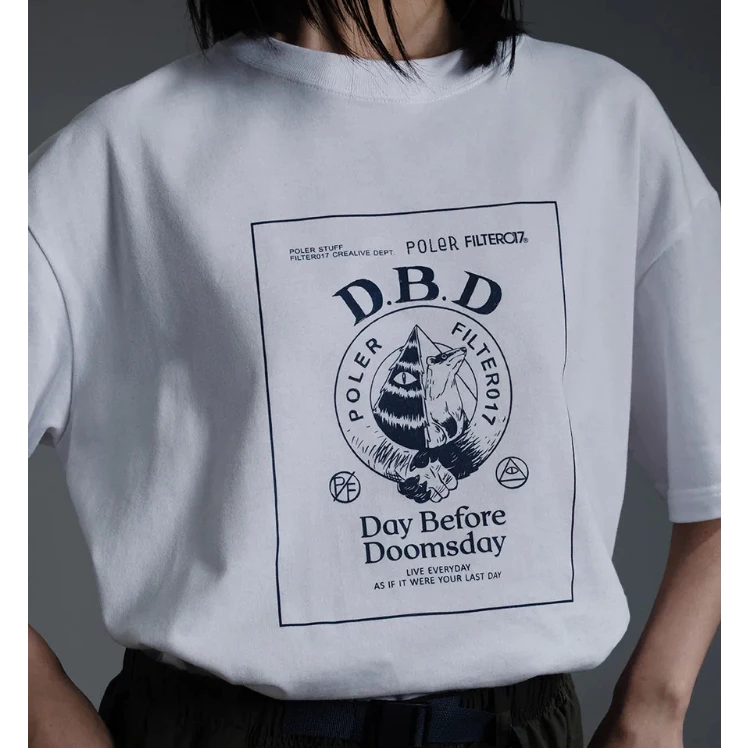 【綠色工場】Filter017® X POLeR® D.B.D Logo Tee 主視覺圖像短Tee 戶外風格服飾 上衣