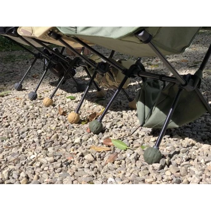 【綠色工場】Forest Outdoor 加大防滑椅腳球 球型椅腳套 止滑 一組四入 椅套 腳套 防滑 露營 戶外 軍風