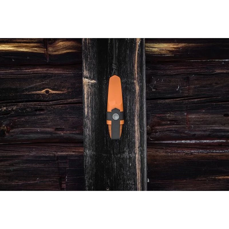 【綠色工場】?瑞典製? MORAKNIV Eldris Neck Knife Kit 不鏽鋼短直刀組 附掛繩、打火石