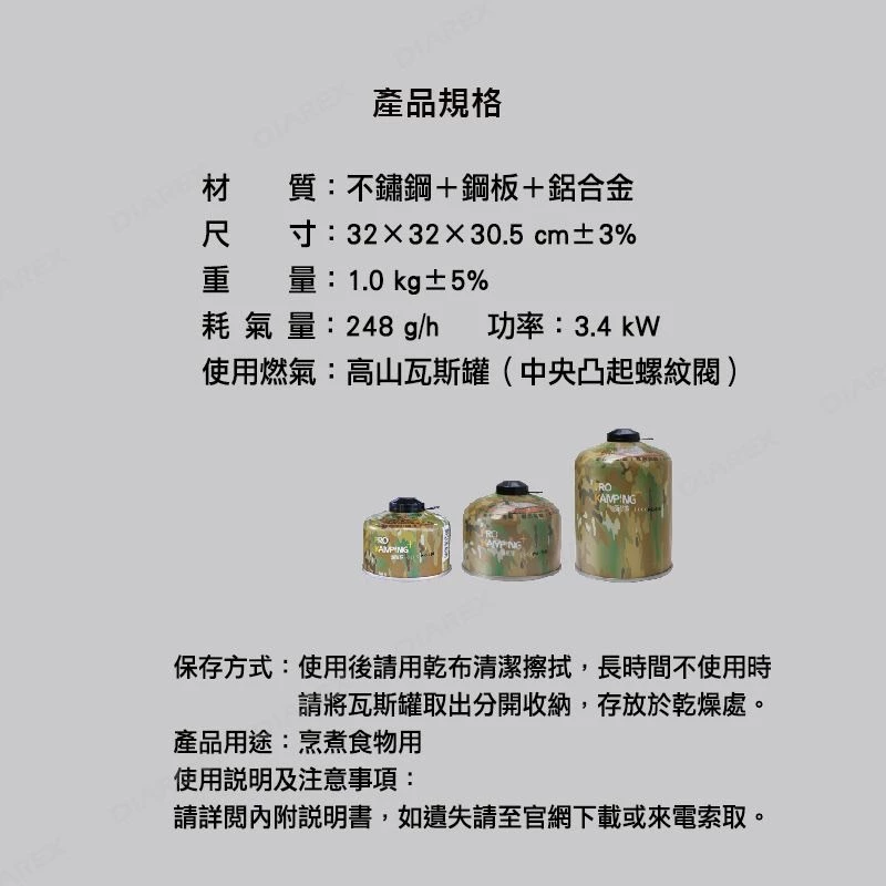 【綠色工場】超強火力 Pro Kamping 暴焱爐 高山爐 蜘蛛爐 登山爐 露營爐 瓦斯爐 攻頂爐 露營 登山