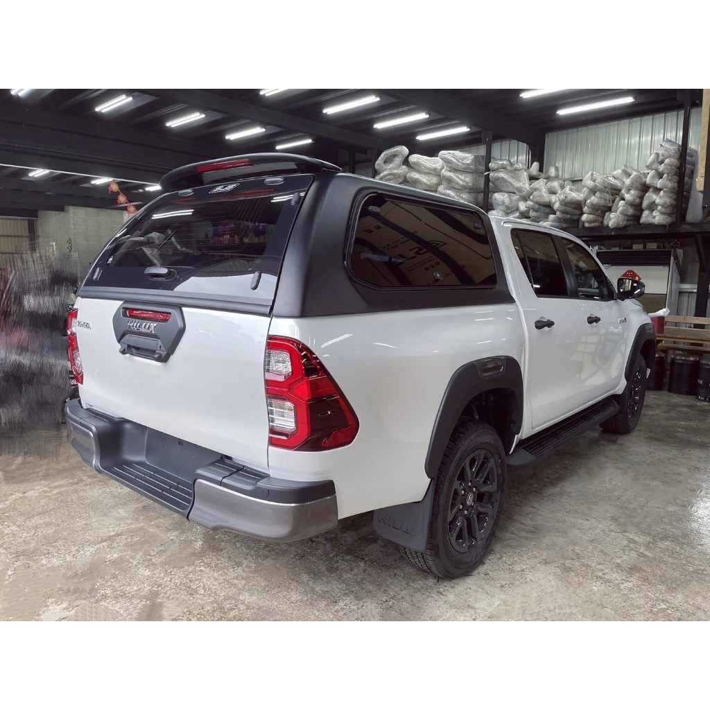 【綠色工場】SJS 後斗高蓋 皮卡側彈式窗戶高蓋-含中控鎖(適用 RANGER,HILUX) 皮卡改裝 pickup改裝