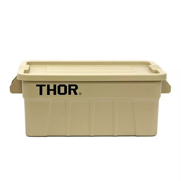 THOR 日本限定 Large Totes With Lid 53L 多功能層疊方形收納箱 【綠色工場】收納箱 置物箱