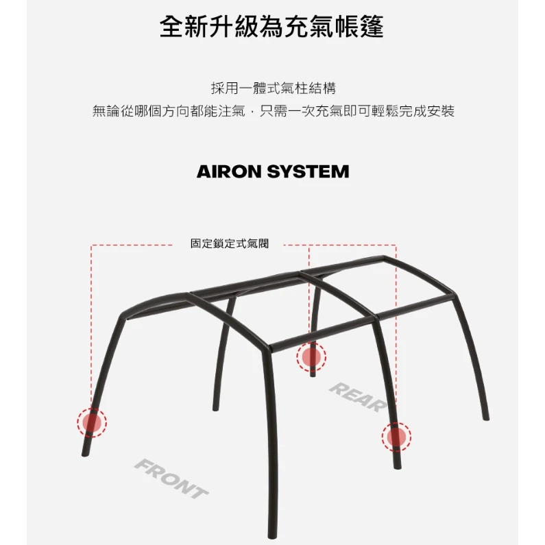 【KZM】<新品上市> 奧斯卡充氣帳