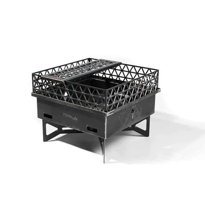 Foothills 山麓焚火台【綠色工場】台灣製精品 附收納袋 烤架 柴爐 柴燒爐 取暖爐 焚火台 焚火架