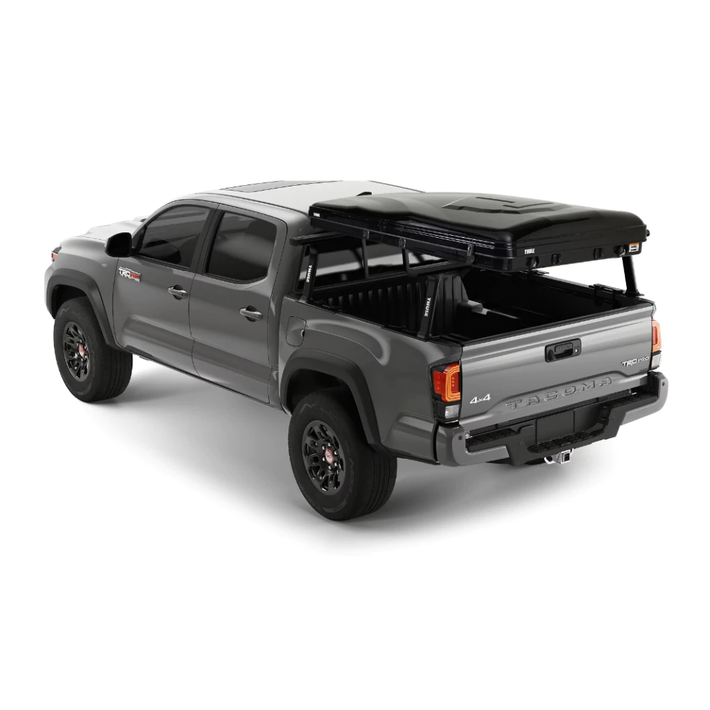 【綠色工場】Thule Basin Wedge 硬殼式二人車頂帳黑色 硬頂車頂帳篷 三角帳 2人帳 露營帳篷 野營
