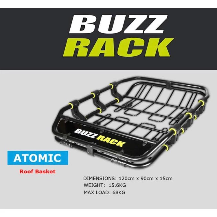 【綠色工場】BUZZ RACK博智銳--Atomic 旗艦版車頂行李盤/置物盤/置物籃/車頂盤/車頂籃/車頂架